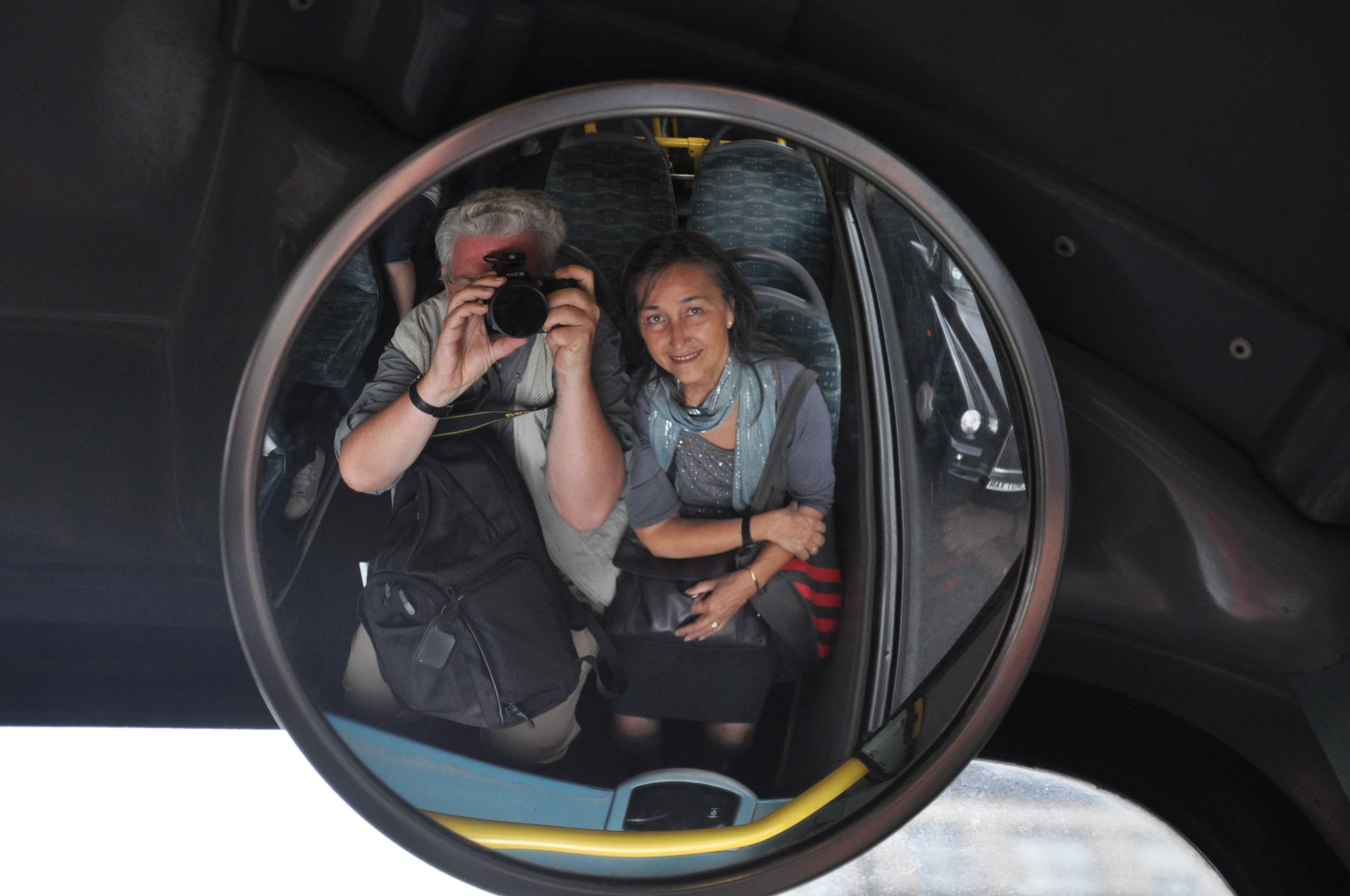 Steve and Yoko in London, 2010