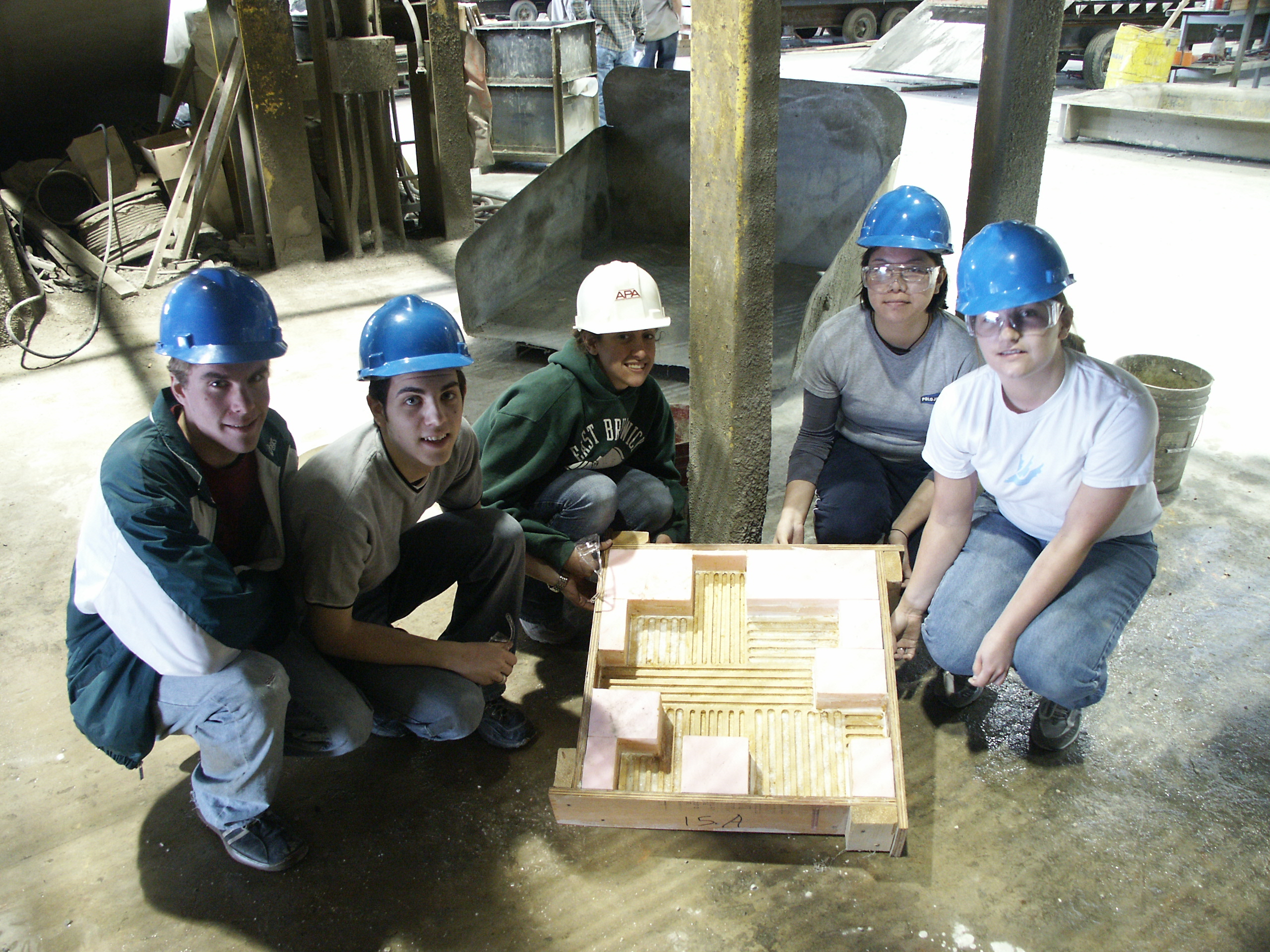 M&A Concrete Workshop, Cast-Con, Saxonburg, PA, 2004