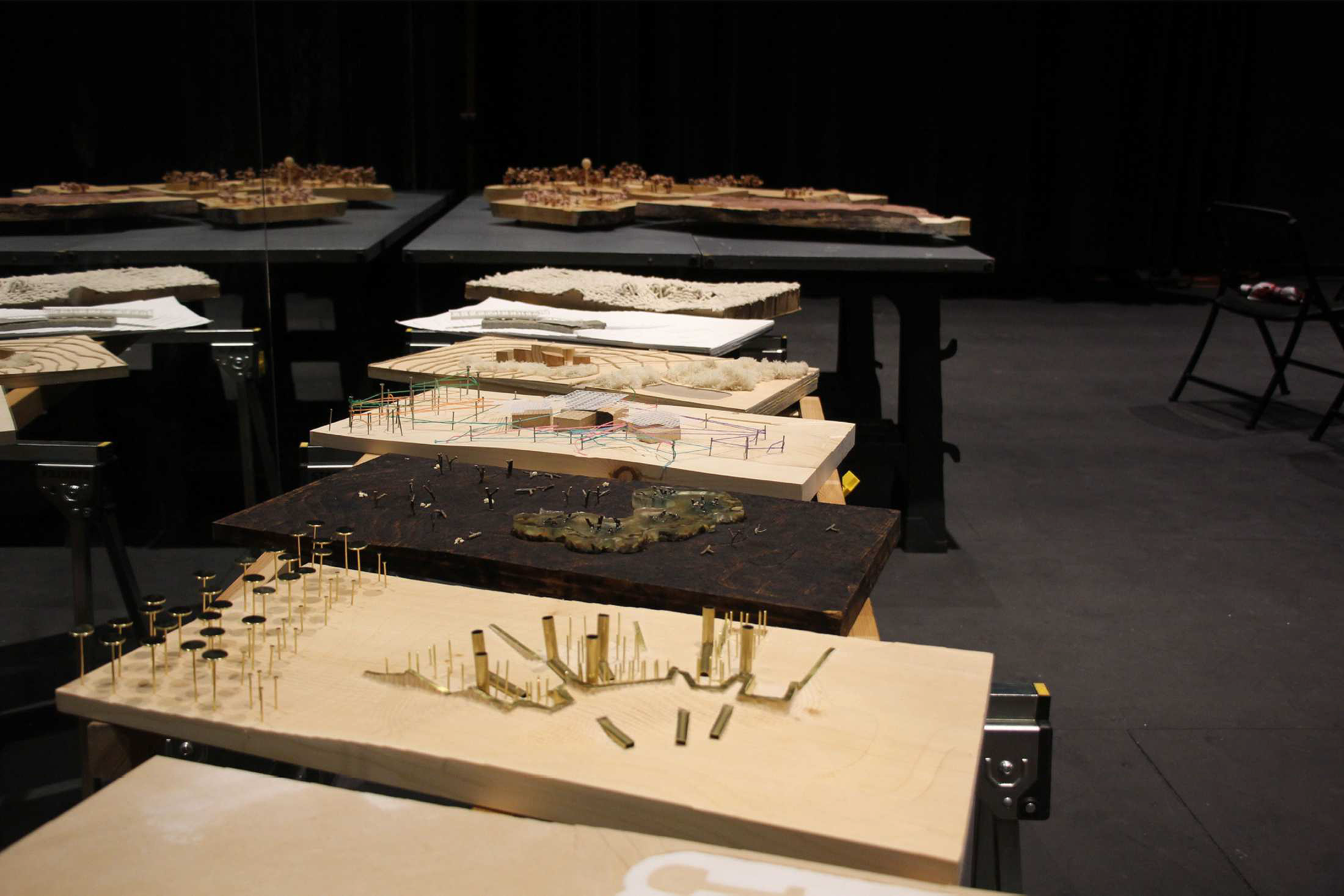 M.Arch student work from Praxis II: Physics of Worldshaping.