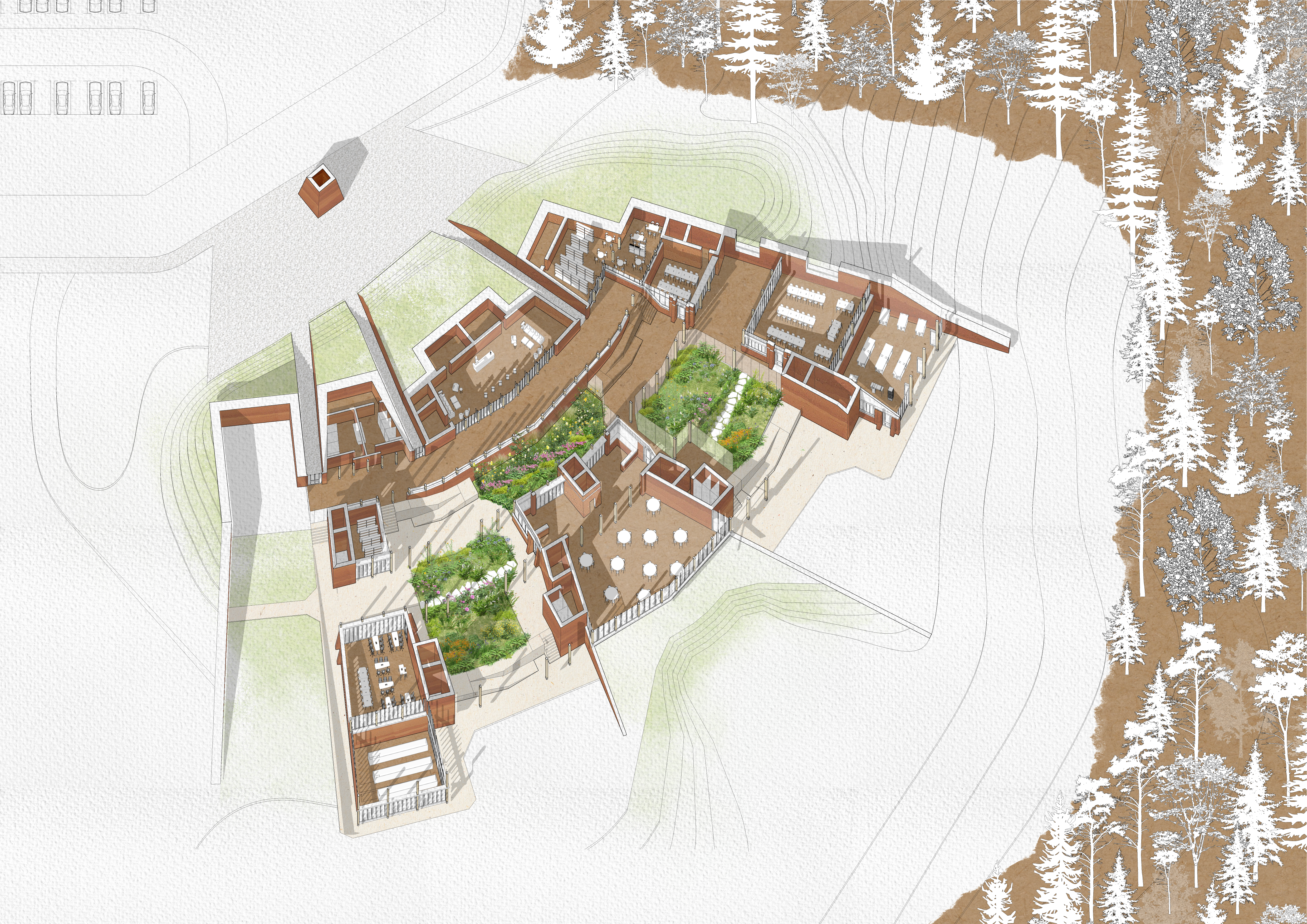 M.Arch student work from Praxis II: Physics of Worldshaping.