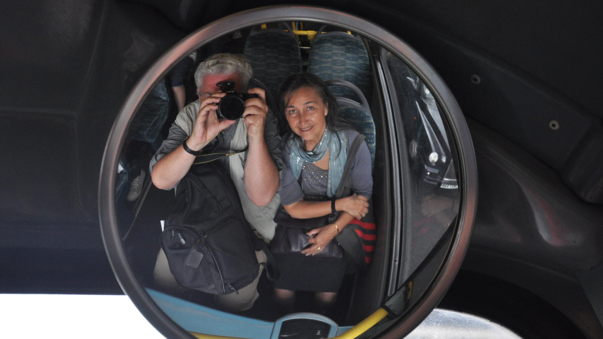 Steve and Yoko in London, 2010