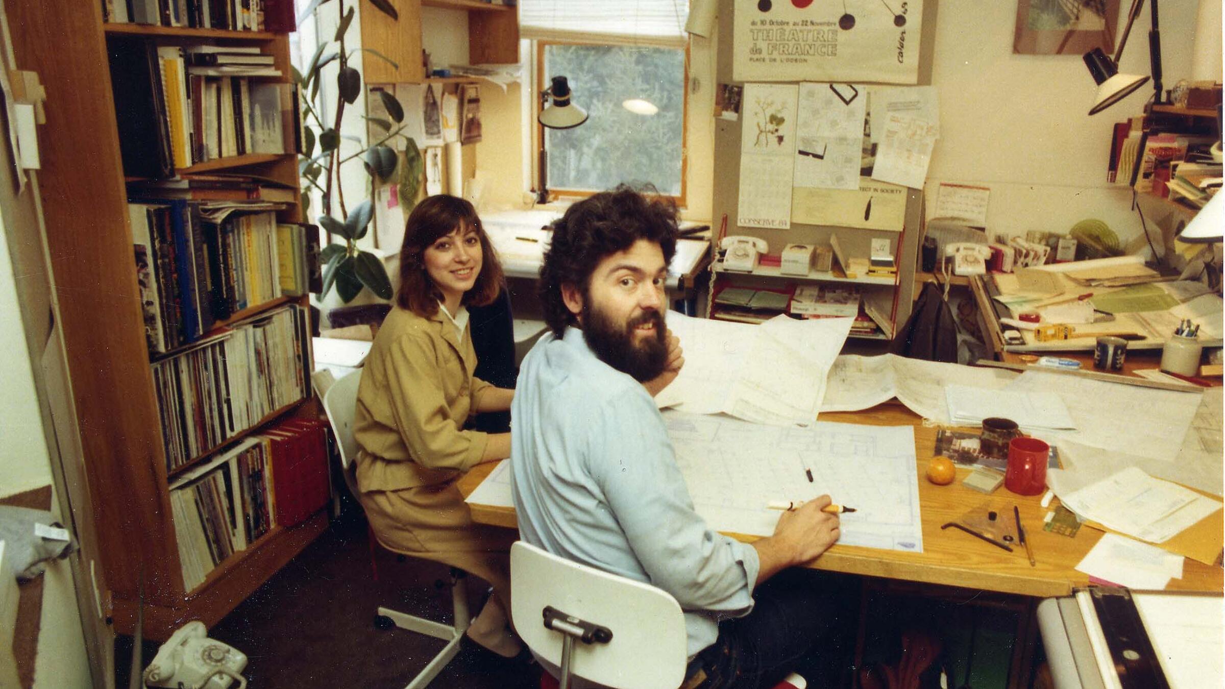 Early Days of TAI+LEE with Julie Somma in one room at 3114 Brereton.
