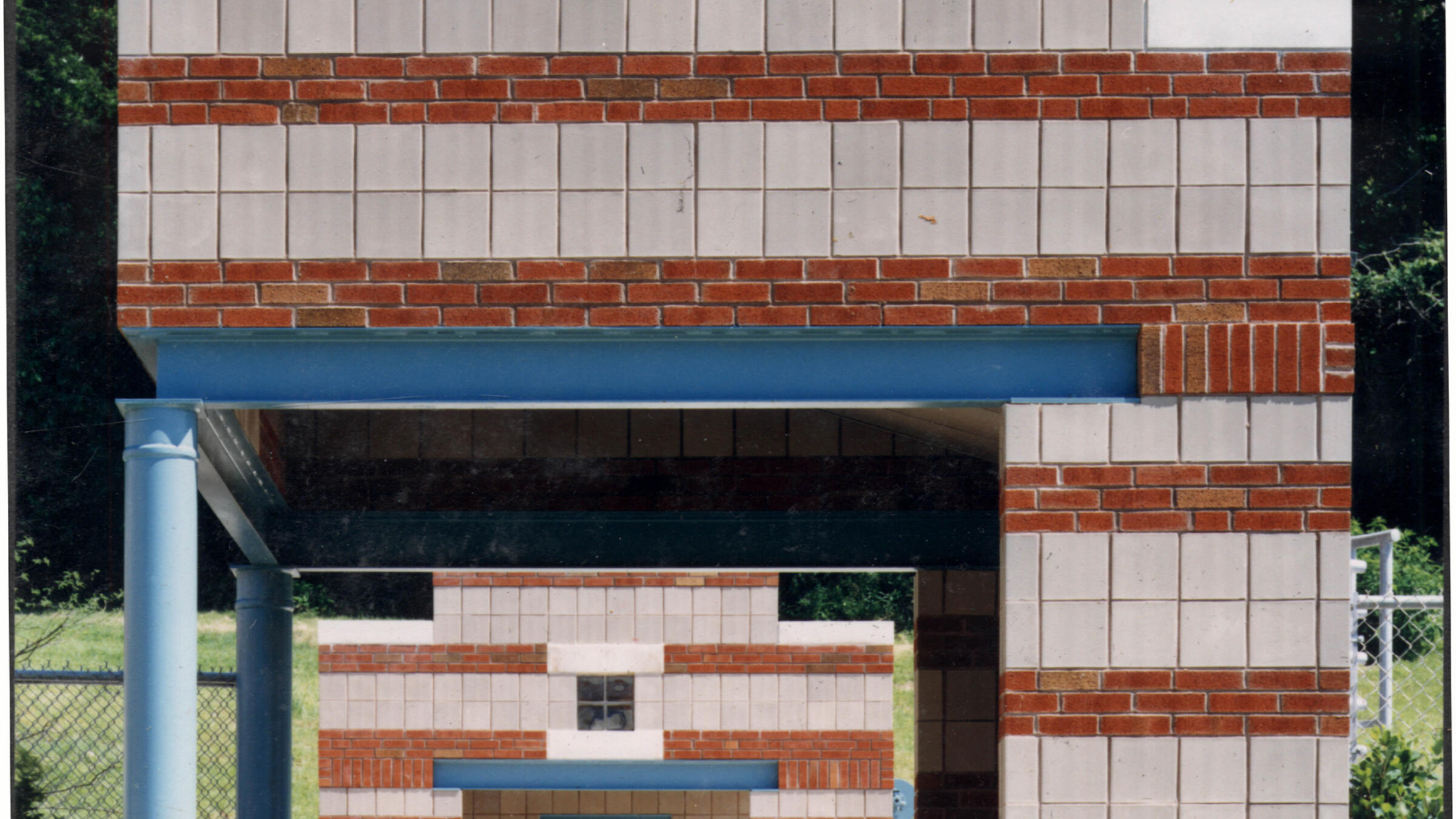 TAI+LEE, West Penn Pool, Playground & Recreation Center, Polish Hill, Pittsburgh, PA, 1988.
