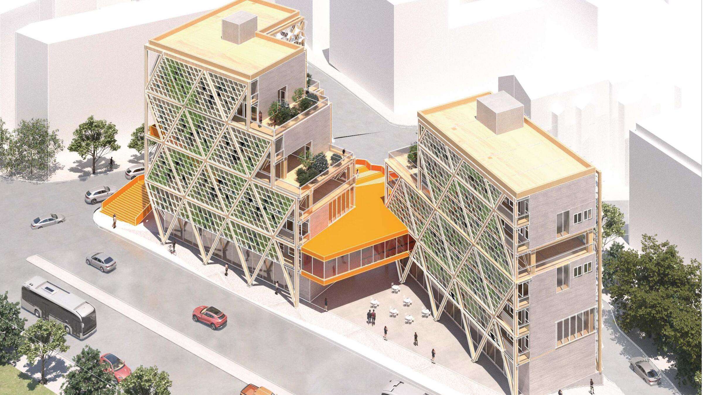 M.Arch student work by Charlie Hsu, Praxis II: Physics of Worldshaping.