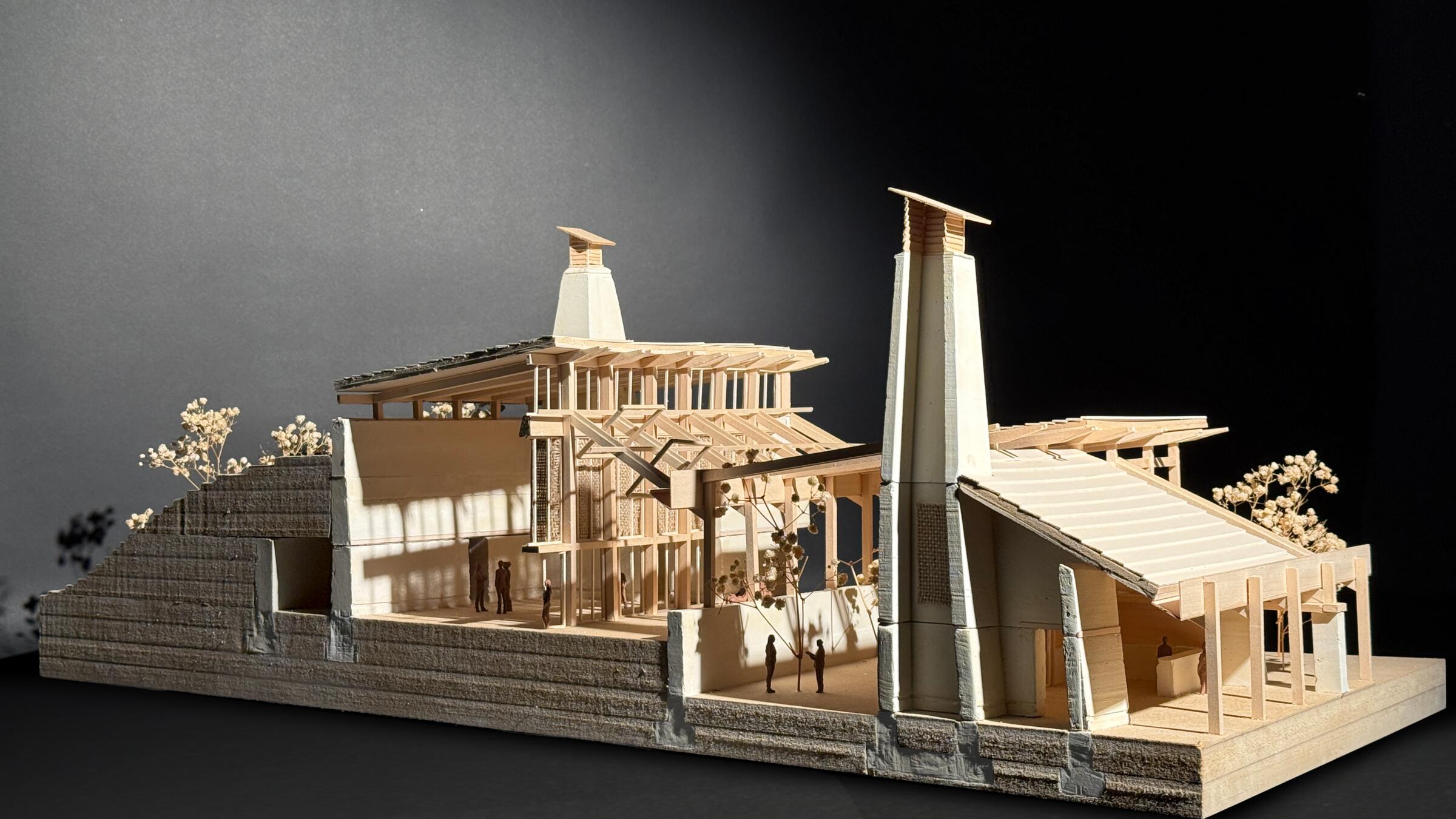 M.Arch student work from Praxis II: Physics of Worldshaping