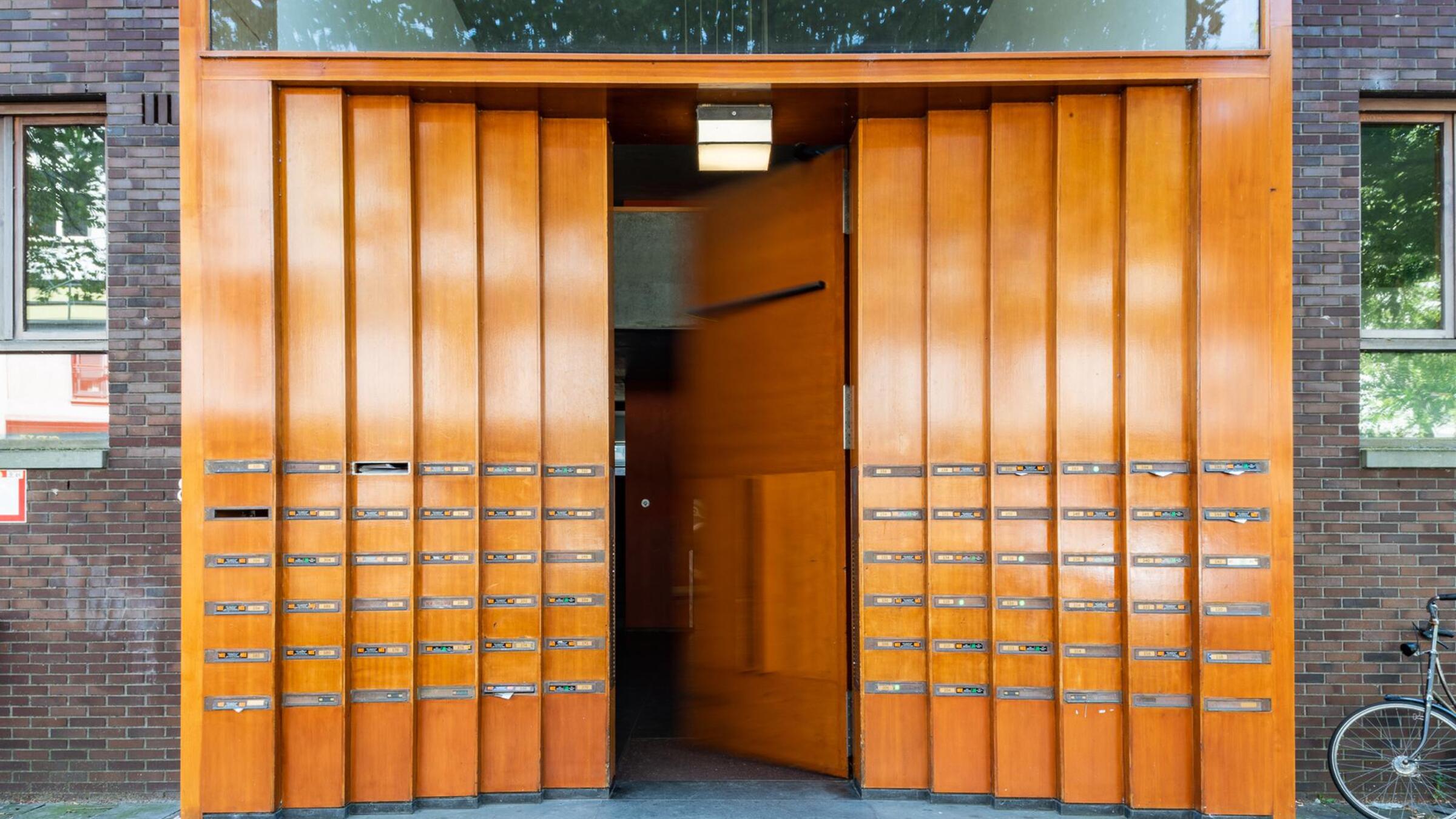 Piraeus Housing Block Entry with Mailboxes. Image credit: Mario Ferrara.