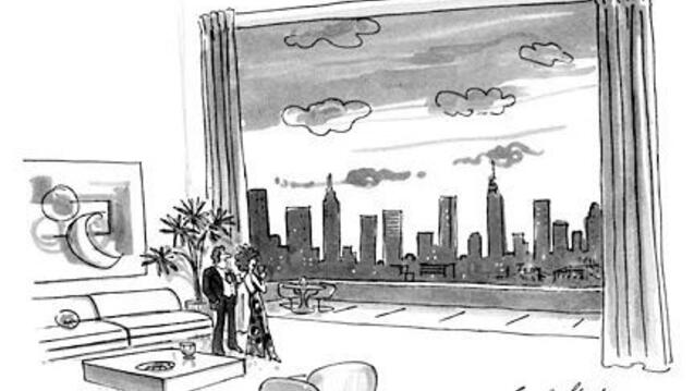 "I love it! It says city." The New Yorker 