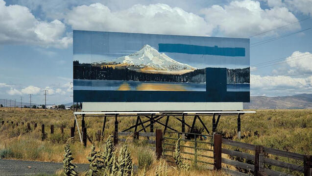 Stephen Shore, U.S. 97, South of Klamath Falls, Oregon, July 21, 1973.