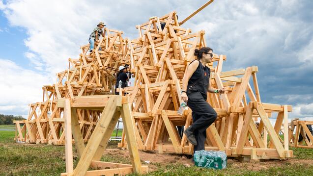 Bethel Woods Art and Architecture Festival (BuildFest). Credit: Breyden Anderson
