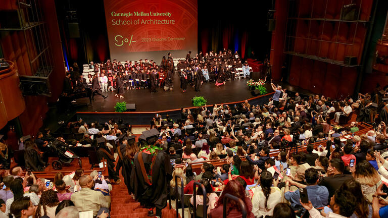 Carnegie Mellon Architecture’s 2023 diploma ceremony