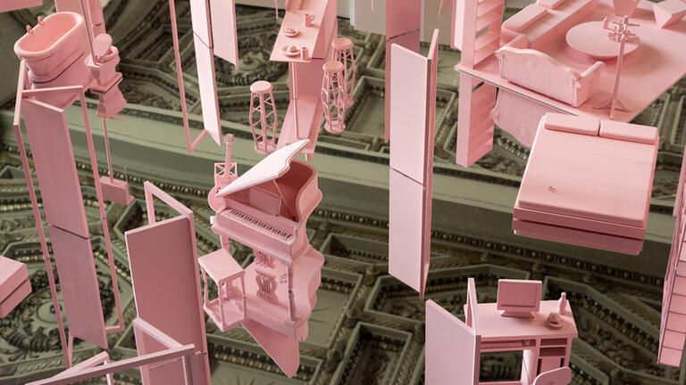 MAIO, The Grand Interior (detail), 2017. Courtesy Carnegie Museum of Art. Gift of MAIO, 2018.14.