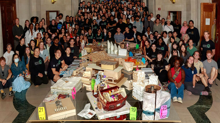In keeping with CM-A tradition, students, faculty and staff assembled for an all-school photograph at the EX-CHANGE Celebration and Welcome Back Event on September 13, 2024.