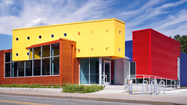 Sharpsburg Community Library (2014), awarded a Certificate of Merit by AIA Pittsburgh’s Design Awards (2015).
