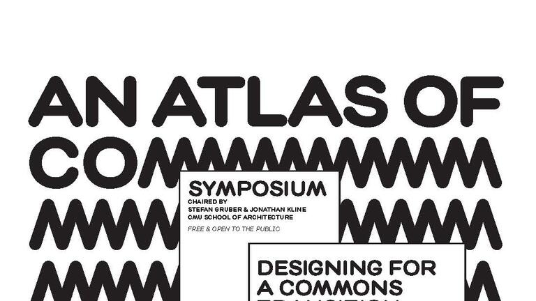 designing for a commoning book cover