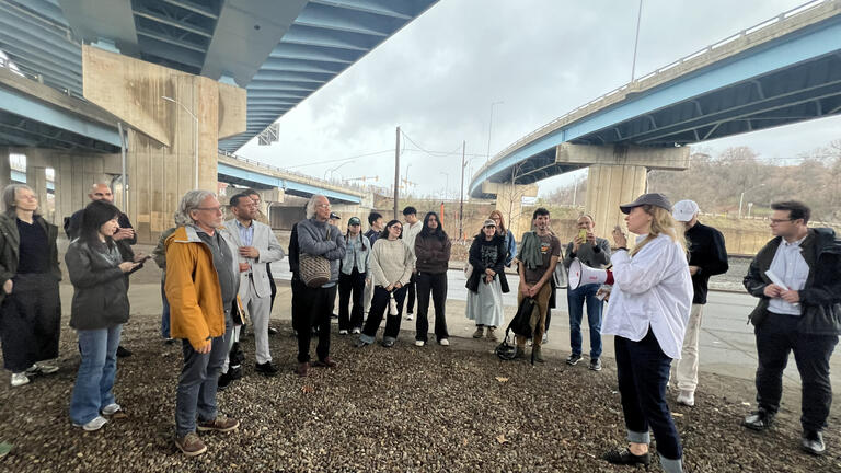 Site Visit to Route 65 on Pittsburgh’s North Side
