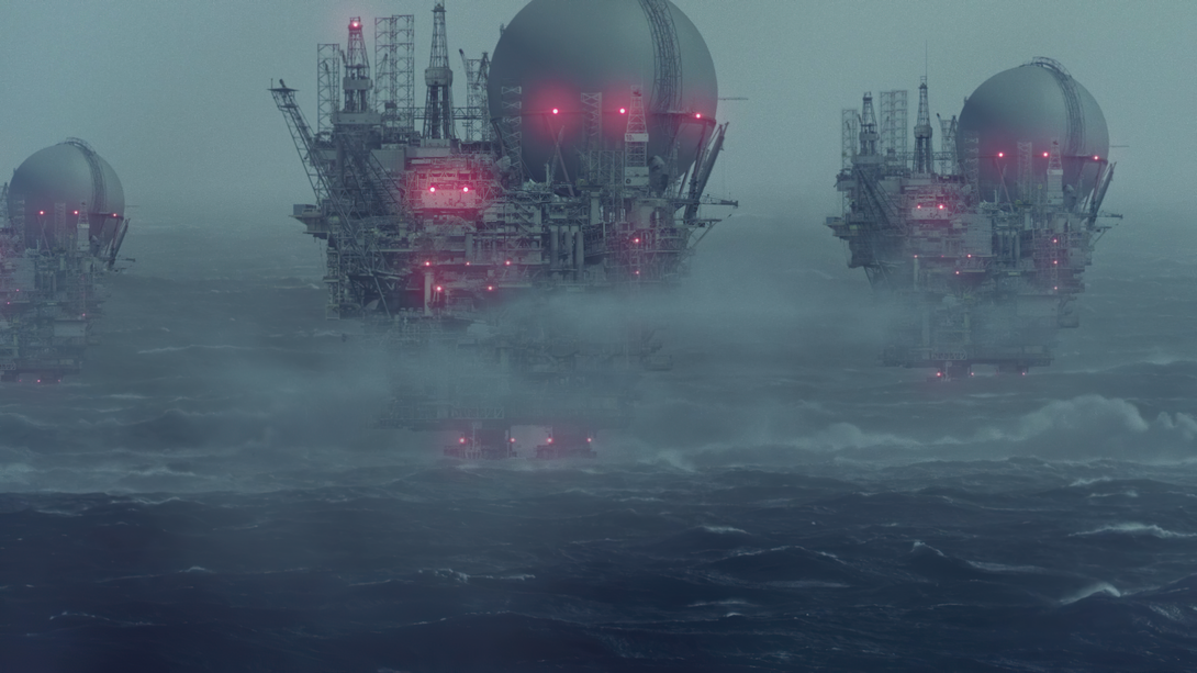 The Great Endeavour. Designer and Director: Liam Young; VFX Supervisor: Alexy Marfin