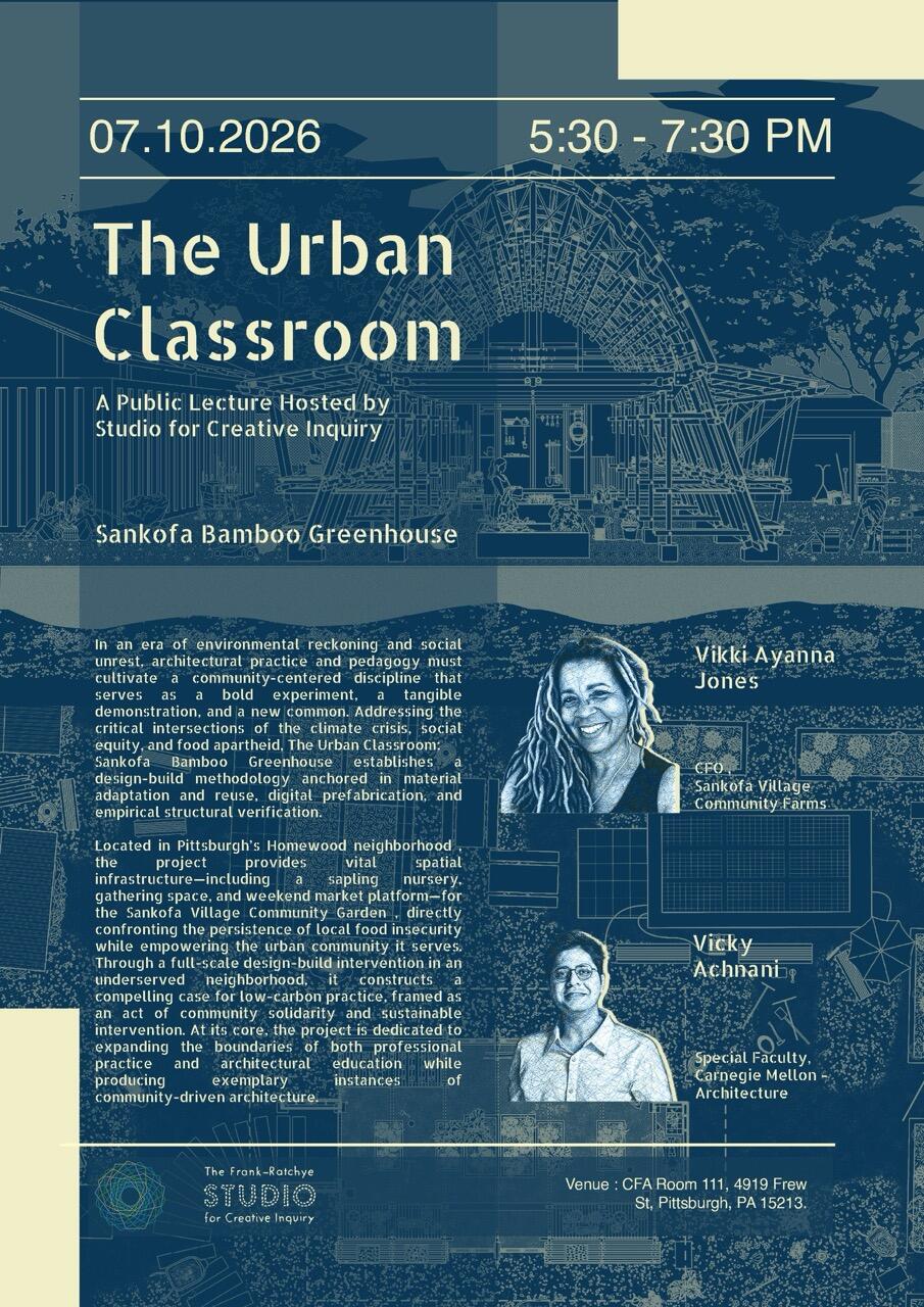 a poster with the details for the lecture (included in event listing)
